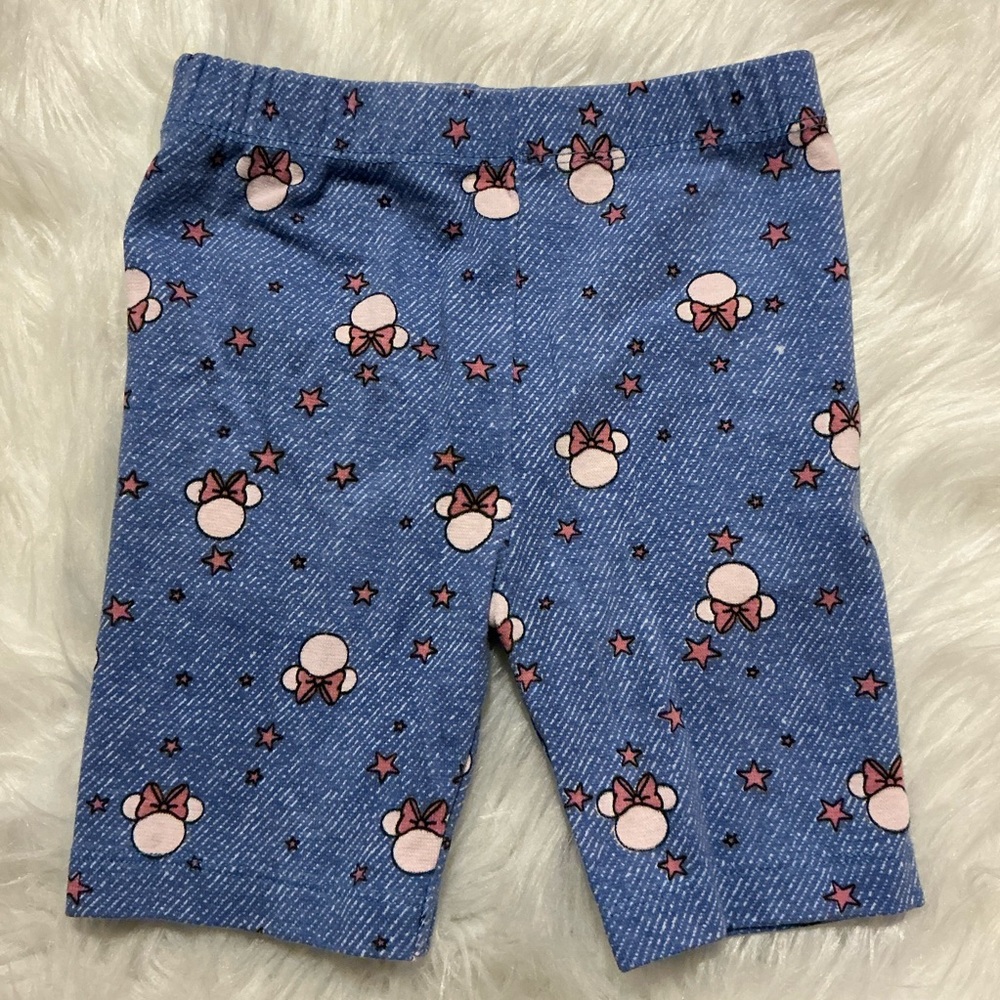 Disney Junior 4T Minnie Mouse print biker shorts